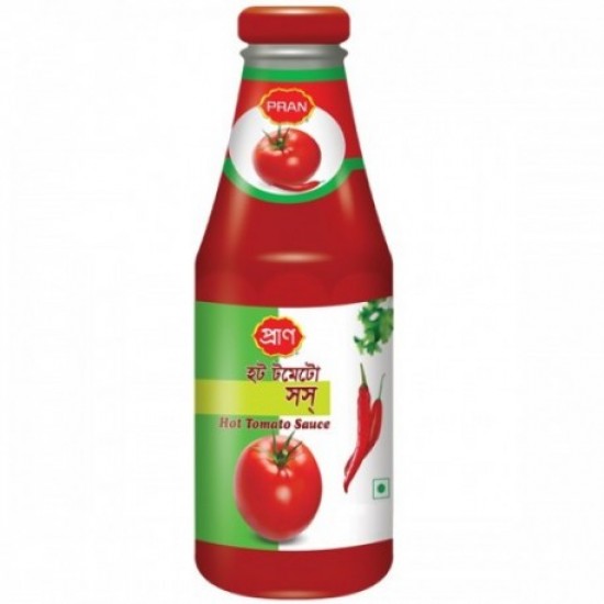 Pran hot tomato sauce- 750 gm