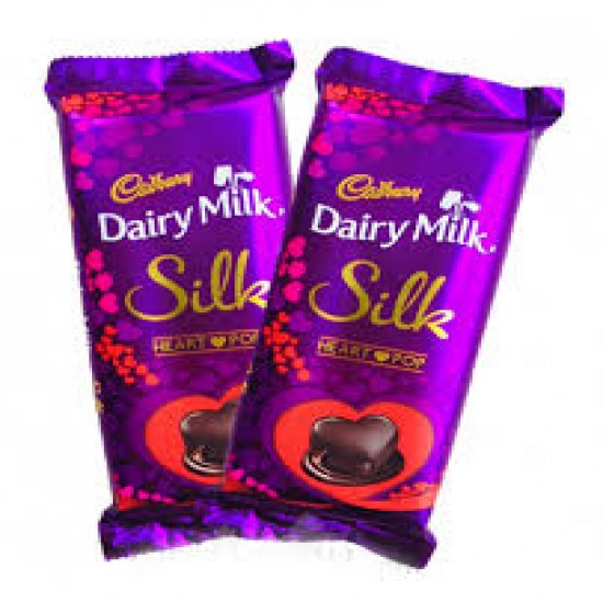 Dairy nMilk Silk Heart pop