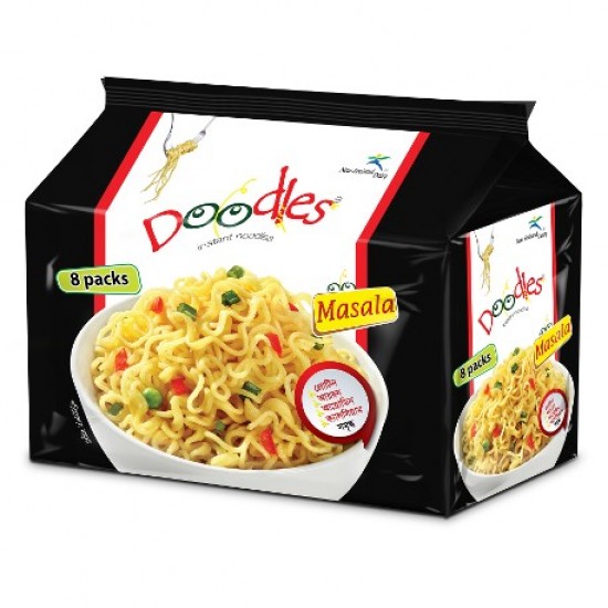Doodles Instant Noodles Chicken Curry 8 pcs