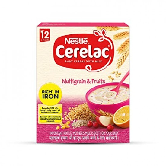 Nestle Cerelac Multigrain & Fruits