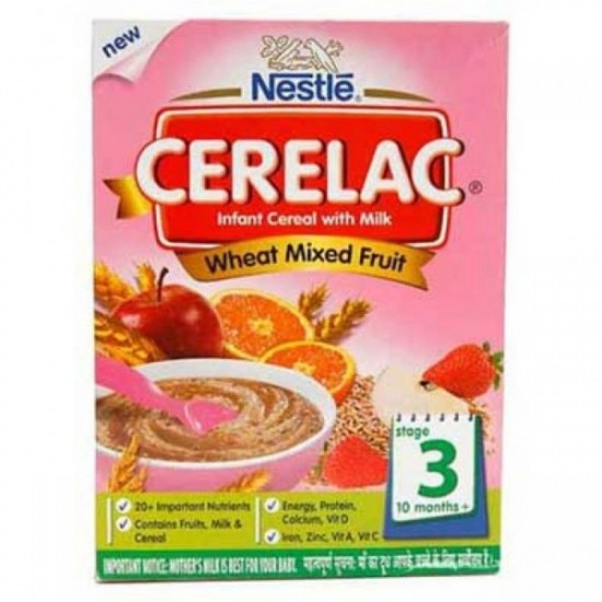 Nestle Cerelac Wheat & 3 Fruits