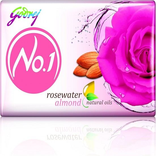 Godrej No.1 Rosewater Almonda